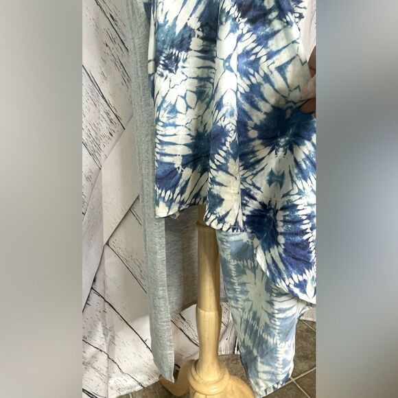 KIIND OF Dress Tie Dye Asymmetrical M - Picture 3 of 8